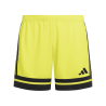 ADIDAS SQUADRA25 SHORTS JR. - TEAM YELLOW/BLACK