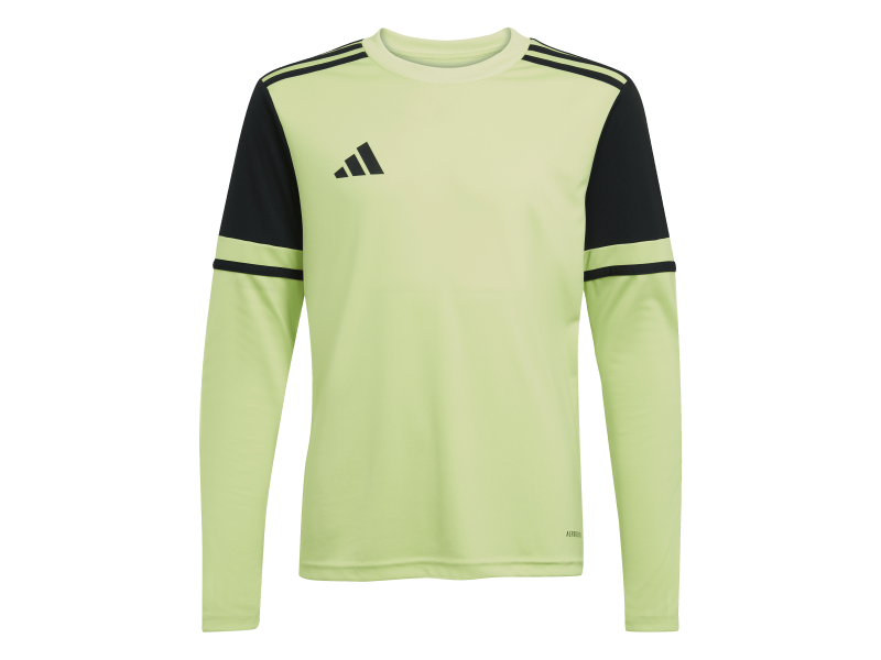 ADIDAS SQUADRA25 GOALKEEPER JERSEY LONG SLEEVE JR. - PULSE LIME/BLACK