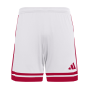 ADIDAS SQUADRA25 SHORTS - WHITE/TEAM POWER RED 2