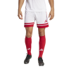 ADIDAS SQUADRA25 SHORTS - WHITE/TEAM POWER RED 2