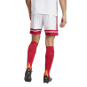 ADIDAS SQUADRA25 SHORTS - WHITE/TEAM POWER RED 2