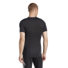 ADIDAS TECHFIT SHORT SLEEVE TEE MEN - BLACK