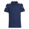 ADIDAS SQUADRA25 COTTON POLO JR. - TEAM NAVY BLUE 2/WHITE