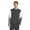 ADIDAS SQUADRA25 SWEAT CREW - BLACK/WHITE