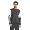 ADIDAS SQUADRA25 SWEAT CREW - BLACK/WHITE