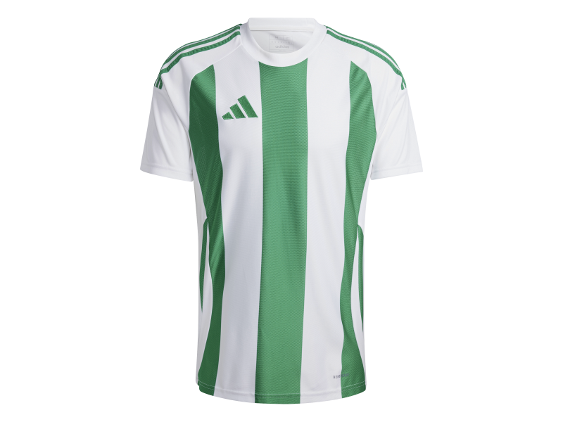 ADIDAS STRIPED 24 JSY - WHITE/TEAGRN