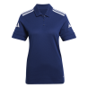 ADIDAS SQUADRA25 COTTON POLO - TEAM NAVY BLUE 2/WHITE