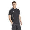 ADIDAS TIRO25 COMPETITION POLO - BLACK/WHITE