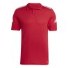 ADIDAS SQUADRA25 COTTON POLO - TEAM POWER RED/WHITE