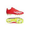 ADIDAS SCARPE X CRAZYFAST CLUB FxG JR. -  SOLRED/FTWWHT