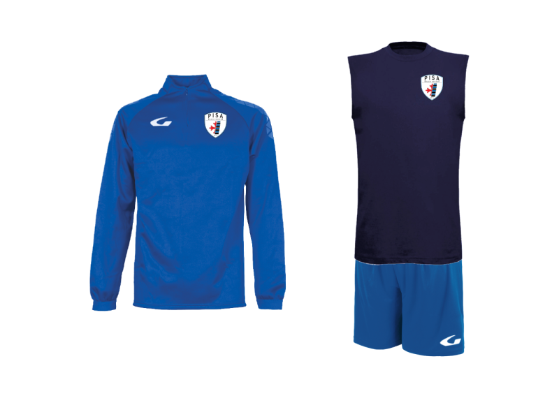 PISA BEACH SOCCER 25 KIT ALLENAMENTO GIOCATORE