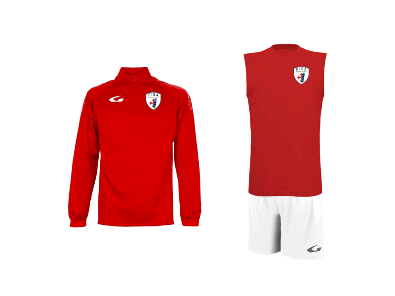 PISA BEACH SOCCER 25 KIT ALLENAMENTO STAFF