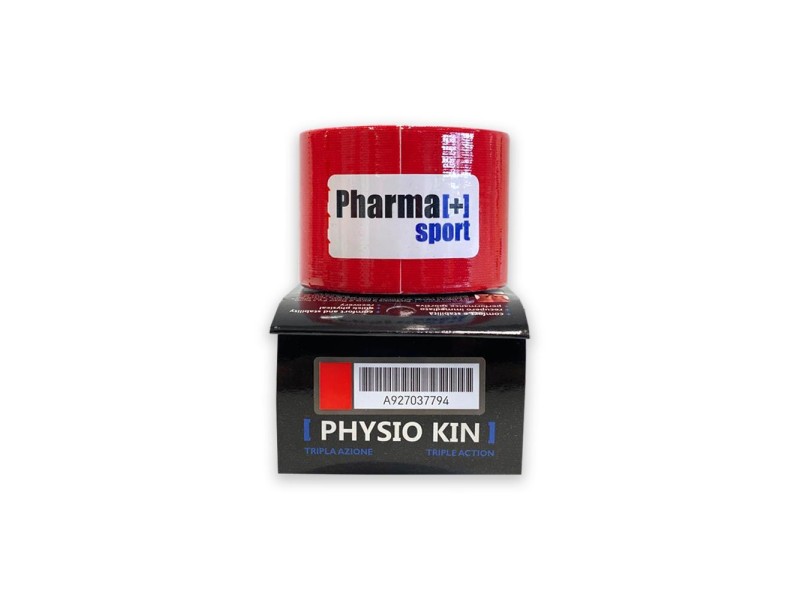PHARMAPIU' PHYSIO KIN cm 5x5 m -ROSSO