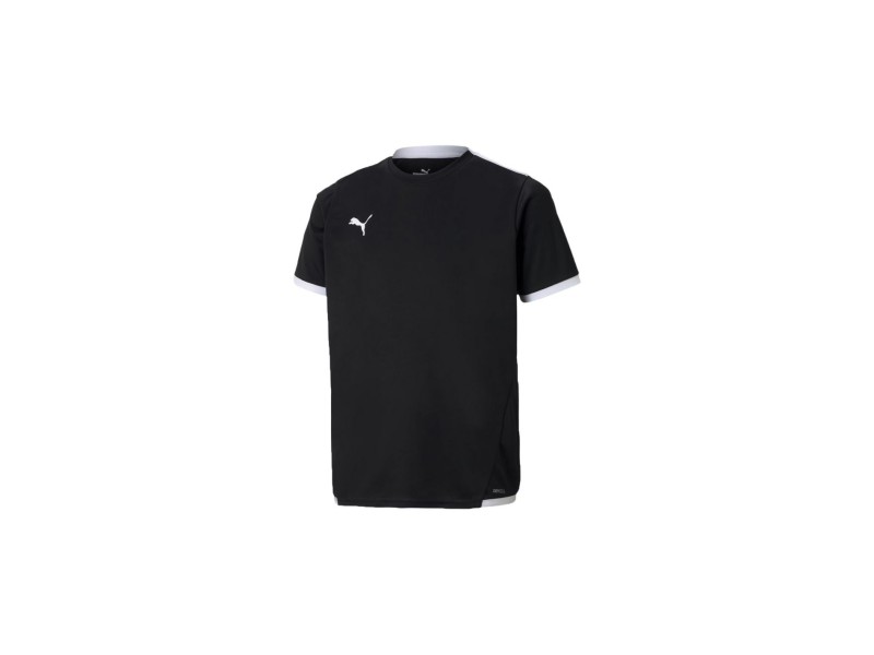 PUMA MAGLIA TEAMLIGA JR - BLACK/ WHITE