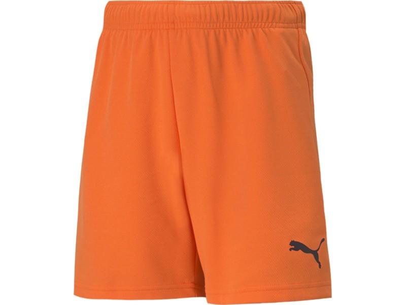 PUMA PANTALONCINO TEAMRISE JR - ORANGE
