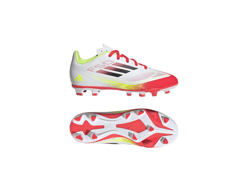 ADIDAS SCARPA F50 CLUB FG/MG JR - FTWWHT/CBLACK