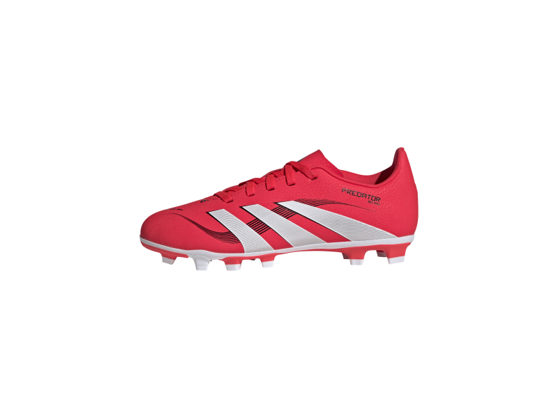 ADIDAS SCARPA PREDATOR CLUB FG/MG JR. - LUCRED/FTWWHT