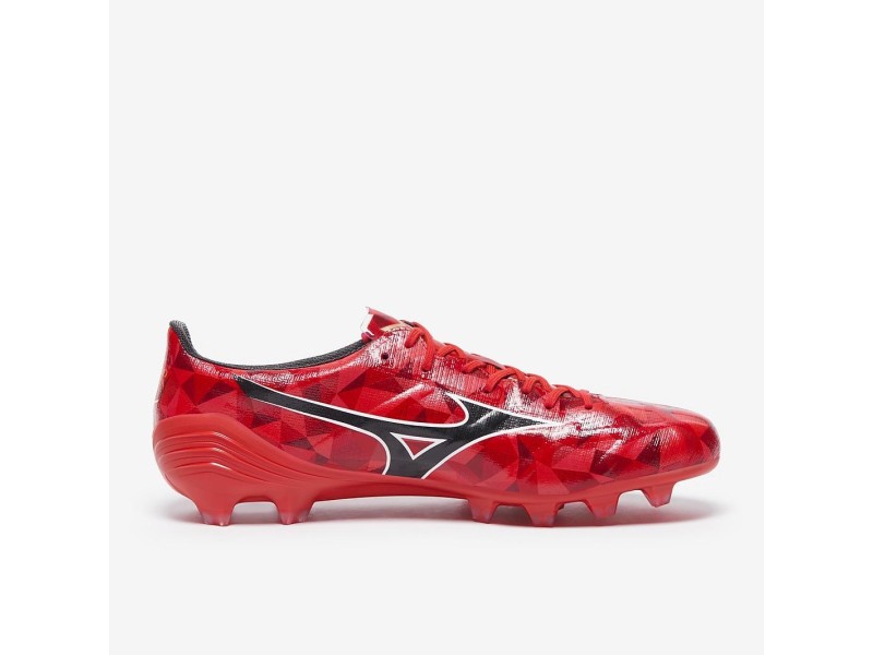 MIZUNO SCARPA MIZUNO ALPHA II ELITE FG - RED/BLACK