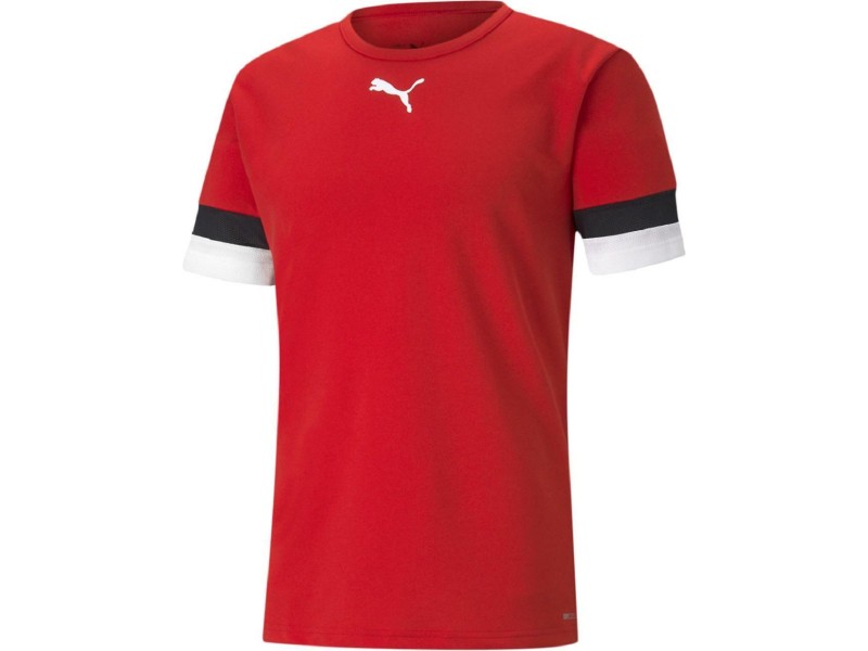 PUMA MAGLIA TEAMRISE JR - RED/BLACK