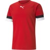 PUMA MAGLIA TEAMRISE JR - RED/BLACK