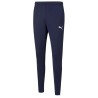 PUMA PANTALONE TEAMRISE POLY TRAINING - PEACOAT/WHITE
