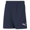PUMA PANTALONCINO TEAMRISE JR - PEACOAT/WHITE