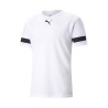 PUMA MAGLIA TEAMRISE JR - WHITE/ BLACK