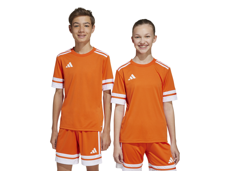 ADIDAS SQUADRA25 JERSEY SHORT SLEEVE JR. - TEAM ORANGE/WHITE