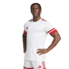 ADIDAS SQUADRA25 JERSEY SHORT SLEEVE - WHITE/TEAM POWER RED 2