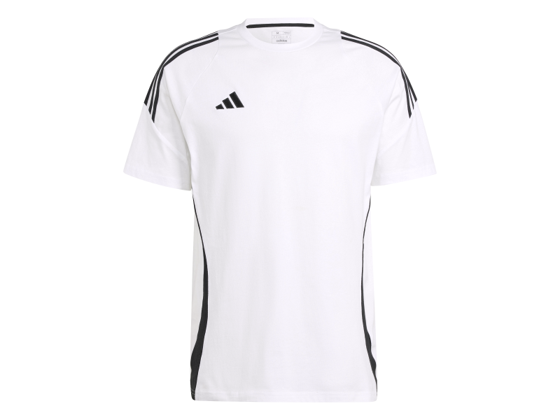 ADIDAS TIRO24 SW TEE - WHITE/BLACK