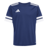 ADIDAS SQUADRA25 JERSEY SHORT SLEEVE JR. - TEAM NAVY BLUE 2/WHITE