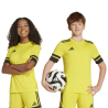 ADIDAS SQUADRA25 JERSEY SHORT SLEEVE JR. - TEAM YELLOW/BLACK