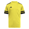 ADIDAS SQUADRA25 JERSEY SHORT SLEEVE JR. - TEAM YELLOW/BLACK
