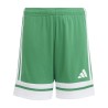 ADIDAS SQUADRA25 SHORTS JR. - TEAM GREEN/WHITE