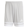 ADIDAS SQUADRA25 SHORTS - TEAM LIGHT GREY/WHITE