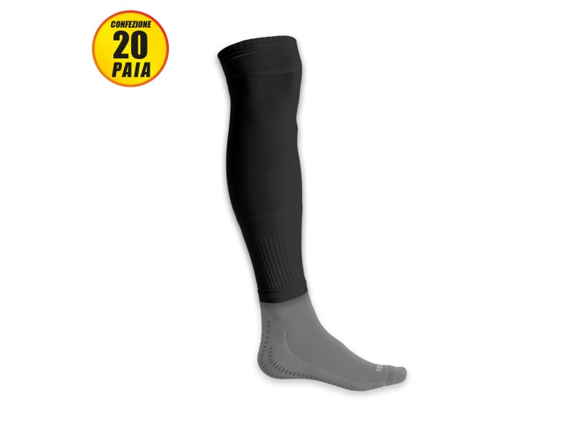 BASIC CALZA TUBOLARE (CONF. 20 PAIA) - NERO
