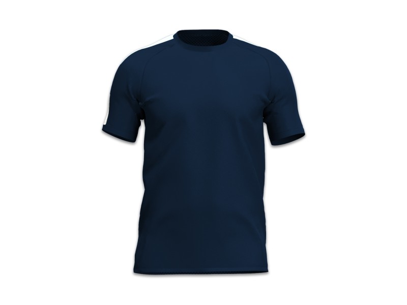 BASIC MAGLIA ARIES - BLU/BIANCO