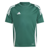 ADIDAS TIRO24 JSY JR. - DRKGRN/WHITE