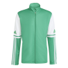 ADIDAS SQUADRA25 TRAINING JACKET - TEAM GREEN/WHITE