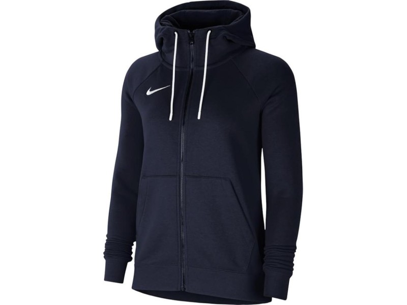 NIKE FELPA FULL-ZIP PARK 20 WMN - OBSIDIAN/WHITE