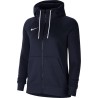 NIKE FELPA FULL-ZIP PARK 20 WMN - OBSIDIAN/WHITE