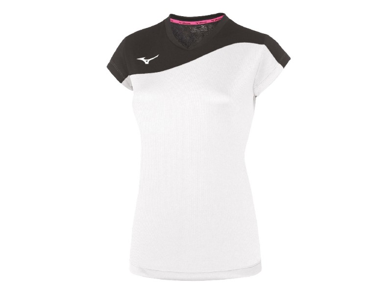MIZUNO MAGLIA MYOU DONNA -  BIANCO/NERO
