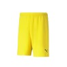 PUMA PANTALONCINO TEAMRISE - CYBER YELLOW/ BLACK