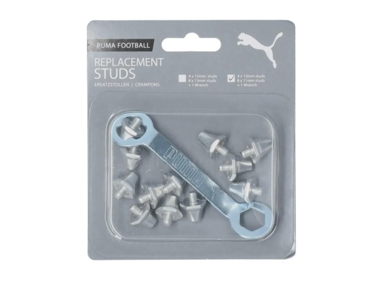 PUMA FOOTBALL STUDS 11/13MM - SILVER