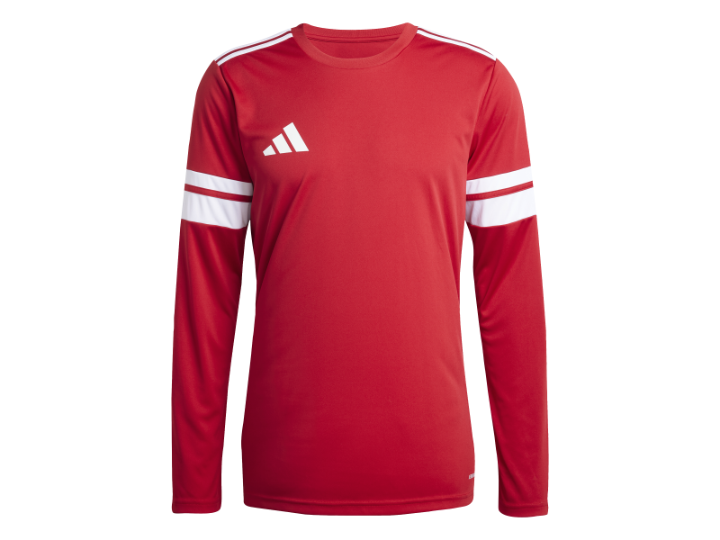 ADIDAS SQUADRA25 JERSEY LONG SLEEVE - TEAM POWER RED 2/WHITE