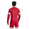 ADIDAS SQUADRA25 JERSEY LONG SLEEVE - TEAM POWER RED 2/WHITE