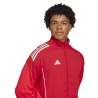 ADIDAS TIRO25 COMPETITION PRE. JACKET - TEAM POWER RED 2/PURE RUBY