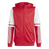 ADIDAS SQUADRA25 HOODY JR. - TEAM POWER RED 2/WHITE