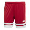 ADIDAS SQUADRA25 SHORTS - TEAM POWER RED 2/WHITE