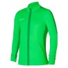 NIKE GIACCA DRI-FIT ACADEMY 23 TR. JR. - GREEN SPARK/WHITE